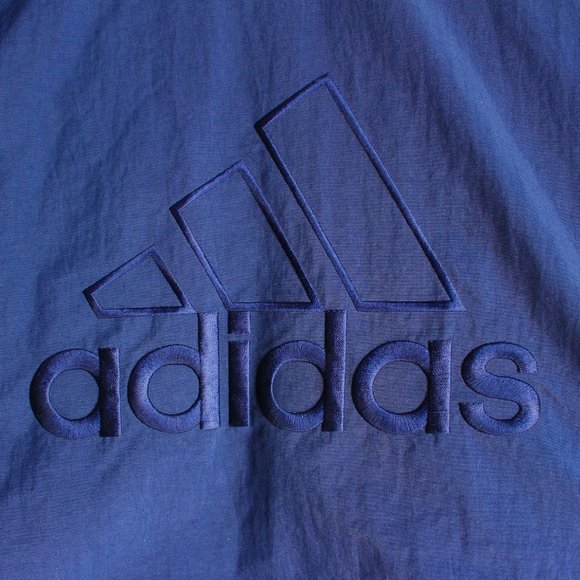 Vintage Adidas Blue Color Block Winter Jacket - Picture 10 of 14